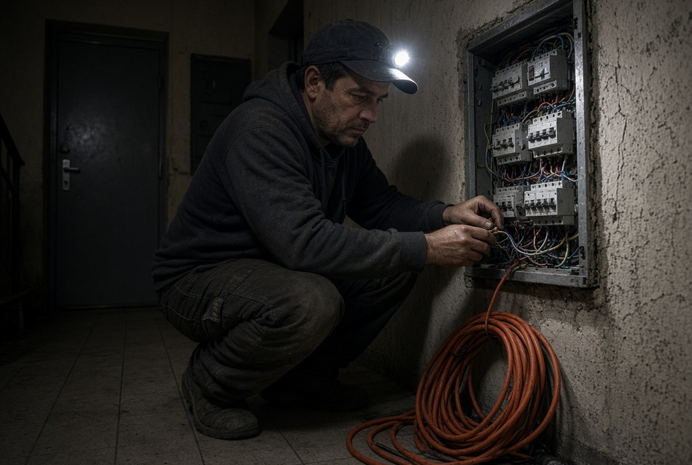 After-hours lighting call-out